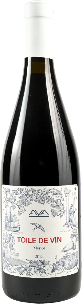 TOILE DE VIN MERLOT 2024