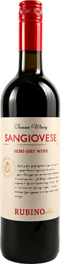 SANGIOVESE RUBINO ALBA ПОЛУСУХОЕ 2024