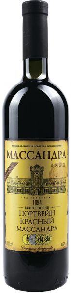 ПОРТВЕЙН КРАСНЫЙ МАССАНДРА / PORTWINE RED MASSANDRA ― ProdExpo International Wine Coompetition & Guide