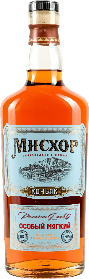 КОНЬЯК МИСХОР ОСОБЫЙ МЯГКИЙ 4 ГОДА