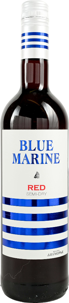 ШАТО ДВУМОРЬЕ. BLUE MARINE ПОЛУСУХОЕ КРАСНОЕ 2024