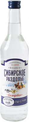 ВОДКА СИБИРСКОЕ РАЗДОЛЬЕ