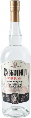 ВОДКА СУББОТИЦА ОРИГИНАЛЬНАЯ 