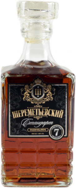 ШЕРЕМЕТЬЕВСКИЙ СТАНДАРТ. КОНЬЯК ВЫДЕРЖАННЫЙ «КВ» ― ProdExpo International Wine Coompetition & Guide