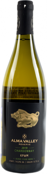 ALMA VALLEY. ШАРДОНЕ РЕЗЕРВ 2019 ― ProdExpo International Wine Coompetition & Guide